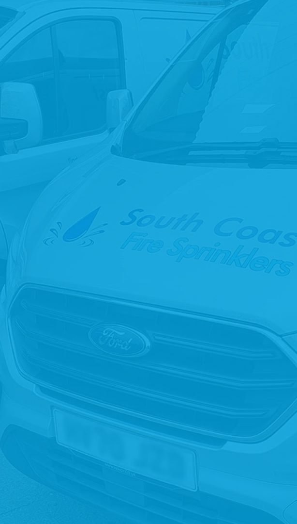 South Coast Fire Sprinklers Van